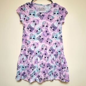✨️Girls | L (10-12) | Casual Purple Tie Dye Dress | L.O.L. Surprise!